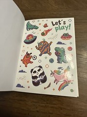 Premiere Sticker Book 250+ Stickers Food and Fun Themes Kawaii Sticker Album