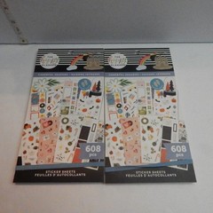 The Happy Planner Sticker Sheet Books Lot of 8