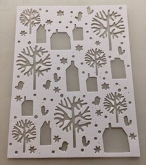 Tim Holtz Die Cuts * Countryside Panels with Cutouts * Set of Four in 4 Colors!