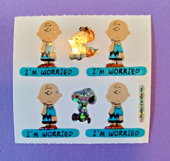 Stickermagic prism Charlie Brown Snoopy Peanuts sticker module