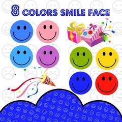 1500 Pcs Smiley Face Stickers Motivational Stickers for Teachers Macaron-3 Pack