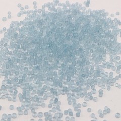 4000 Frosted Glass Beads 2mm (10/0) Sky Blue + Storage Box