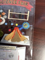 Jolee’s Boutique SCIENCE FAIR SCHOOL PROJECT 3-d Scrapbooking Stickers