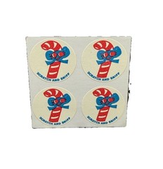 Vintage Matte CTP Creative Teaching Press Scratch And Sniff Stickers Peppermint