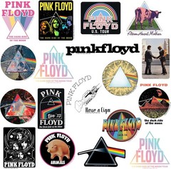 PINK FLOYD VARIETY DIE CUT VINYL 50 CT STICKER PACK