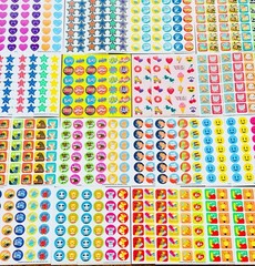 Lot New Stickers Planner Craft Scrapbook Variety Of Themes | 1289+ Pcs.