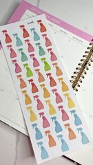 Planting,Gardening,Water the Plant,Soil:Handmake Erin Condren Planner Sticker