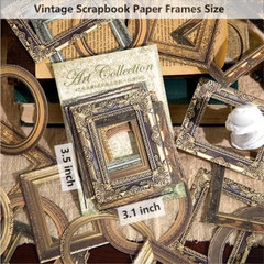 180Pcs Scrapbook Embellishments Window Frame for Scrapbooking Supplies