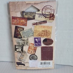 7gypsies – Scrapbooking Junk Journal Journaling Cards And Ephemera Lot Of 5