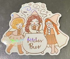 NEW Pumpkin Paper Co Witches Brew Halloween Sticker