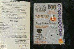 Creatology Halloween Stickers 237 Pieces TPC Studio Clear Halloween Rub-ons