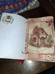 Shabby Christmas Junk Journal Scrapbook Usa Seller
