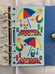 Stickopotamus Sticker 6-Ring Binder Album With 32 Stickers Pages