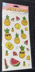 Squishable Comfort Food Stickers – So Fine Pineapple Watermelon Fruit 2 Sheets