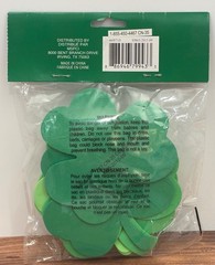 Celebrate It St. Patricks Day Foam SHAPES 12 Pc Glitter & Solid Shamrocks