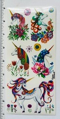 Violette Stickers Regal Unicorns Floral Stickers Scrapbook Craft Planner Supply