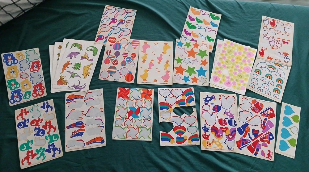 1980s Current Inc Stickers Scrapbooking LOT