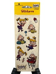 Rugrats Stickers 2000 Sealed 2‑Sheet Pack – Tommy & Angelica Nickelodeon Vintage