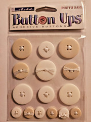 Large Lot of «Button Ups» Photo safe Adhesive Buttons by Stickopotamus 11 pkgs