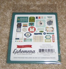 Carta Bella Ephemera DieCut Assortment ~ Prince Once Upon A Time …33pieces