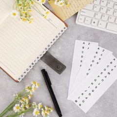 Self Adhesive Alphabet Tabs 260 Pcs Index Sticky Labels Organizing Books Files