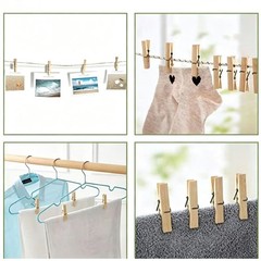 25mm to 72mm Mini Pegs Wooden Craft Cloth Photo Wood Hanging Small Spring Clips