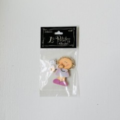 The Paper Studio La Petites Wooden Sticker Embellishments – Kids