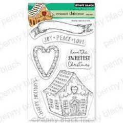 Penny Black Creative Clear Stamps SWEETEST CHRISTMAS