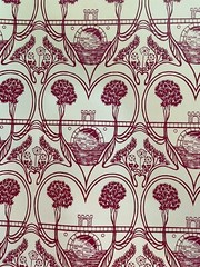 1970’s Wallpaper Samples, Retro Wallpaper, Laura Ashley, Collage, Junk Journals