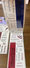 JoAnn States USA Travel Scrapbook Essentials Value Sticker Packs Craft Lot Of 7