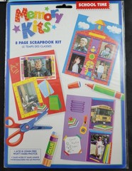Memory Kit Scrapbook Kit Birthday School Holiday Baby Die-Cuts Lot x6