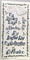 Bo Bunny Clear Stickers 2002 Baptism Confirmation Communion Scrapbook NOS 6×12