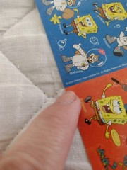 Vtg Y2k Lot of 9 SpongeBob Square Pants Sticker Sheets Patrick Star New