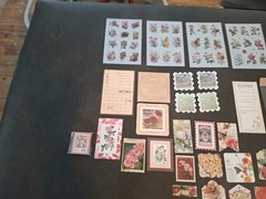 Nature Imprint Scrapbook Set Washi Stickers, Pet Stickers Memo Pad 5 Sheets Eph
