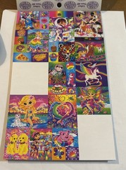 VTG Lisa Frank The 2nd Official Collectors Set 1850 Stickers, most remaining