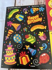 Trend Sticker Sheets Lot Of 7 Sheets Floral Strawberry Chocolate Honey Scented