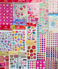 Huge, Big, Giant Large Lot Travel Scrapbook Stickers Border Die-cuts Kits, 555pc