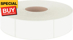 600 PCS White Rectangular Stickers, Blank Write On Labels Self-Adhesive Stickers