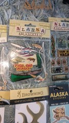 Alaska scrapbook Stickers Die Cuts 3D, Crystal, Decals Scrapbooking Lot