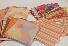 50 Pc. Mixed Lot Scrapbook Paper Cardstock Card Making Junk Journal Collage
