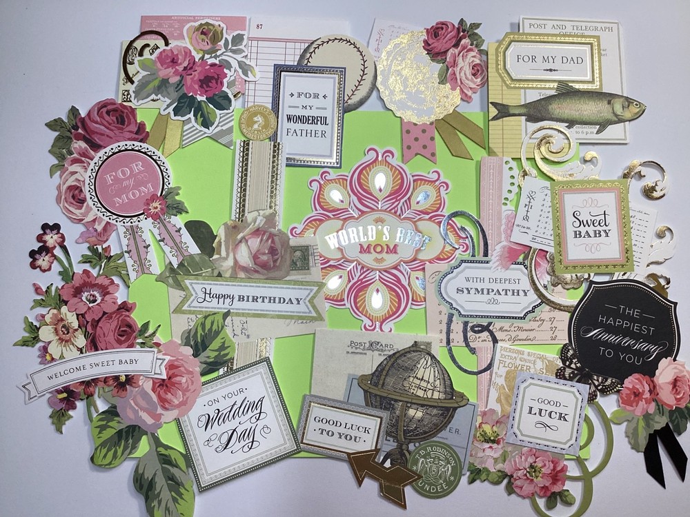 Anna Griffin All Occasions Card Topper 14 Piece