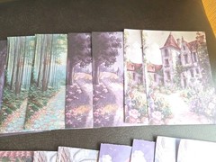 100Pc Scrapbooking Craft Paper Pack Occurred In Summer Mansions Very Nice