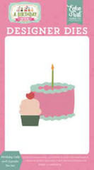 ECHO PARK Designer Die Set Steel Dies – BIRTHDAY CAKE N CUPCAKE
