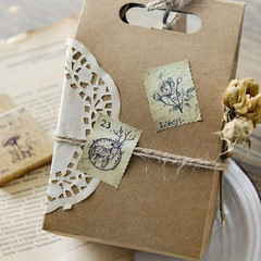 138 Pcs/3 Sets Post Stamp Stickers Retro Cute Plants/Animals Decorative Sticker