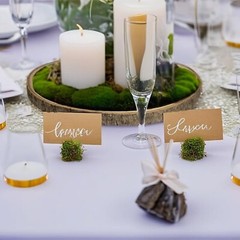 Large Unfinished Wood Slices for Centerpieces 10 Pcs 10-11 inches Natural Woo…