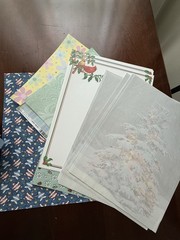 Huge Lot of Scrapbooking Art Supplies Mixed Lot Stickers Tools Paper & More