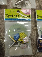 Eyelet Outlet Brads Lot of NEW 7 packs Card Making Scrapbooking Tennis Shoes