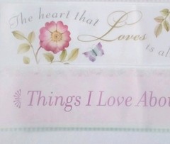 3pc Vellum Quotes 12″x2″ Non Adhesive Page Titles Embellishments Accents Lot#2