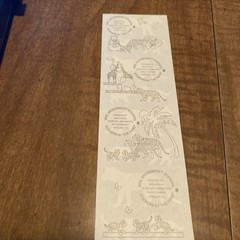 Mrs Grossman TIGERS Stickers retired 2002
