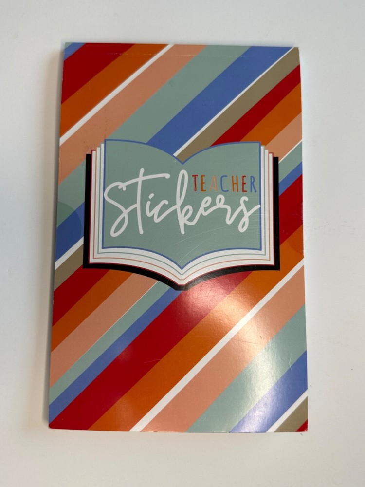 ~NEW Pen+Gear Teachers Sticker Book Of 30 Sheets~1,307 Stickers~